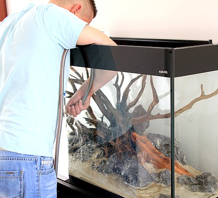 Aquael Glossy zakładanie akwariów warszawa zakładanie akwarium dekoracyjne mini
